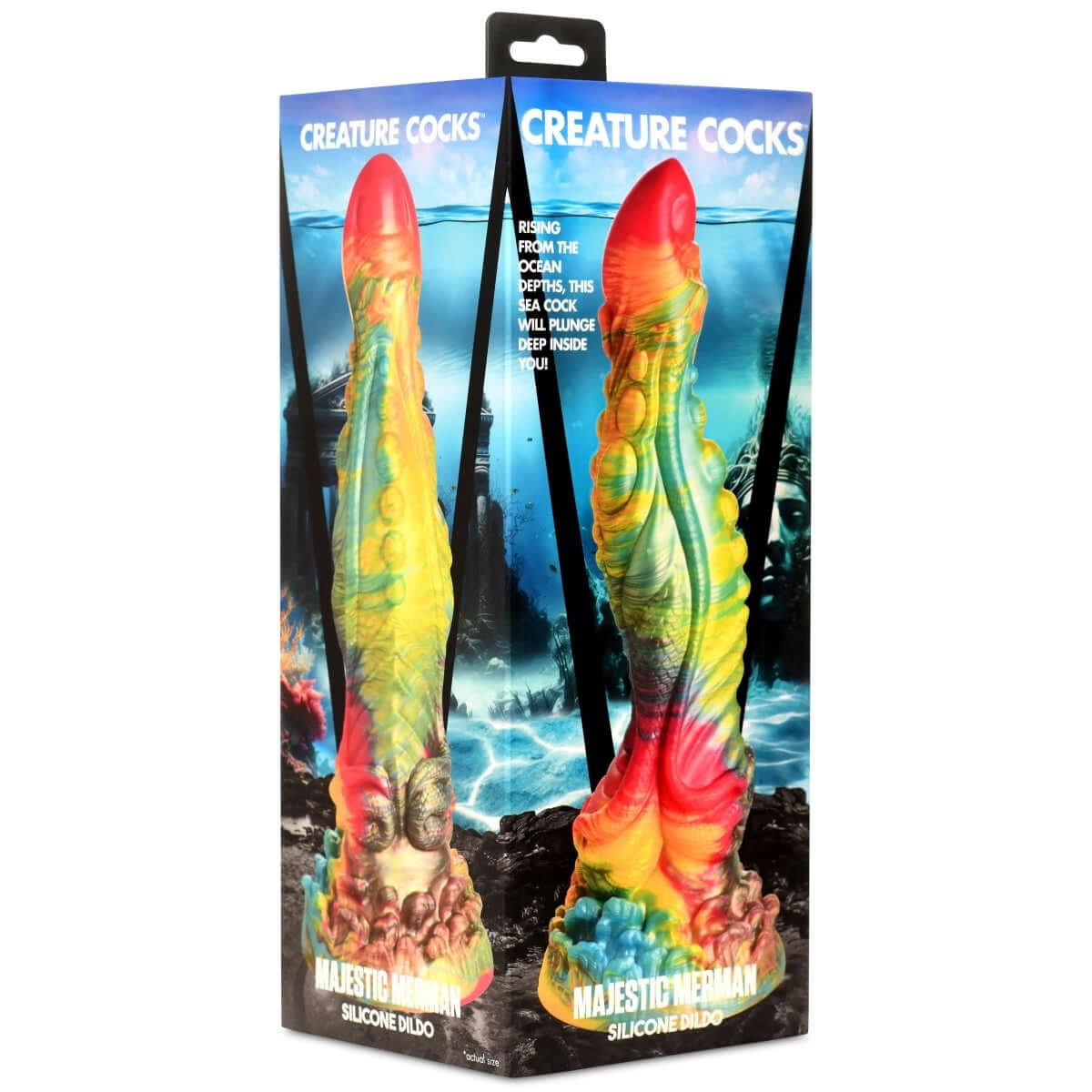 Creature Cocks Majestic Merman Silicone Dildo