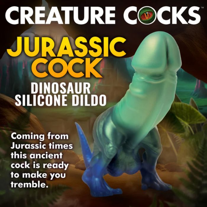 Creature Cocks Jurassic Cock Dinosaur Silicone Dildo