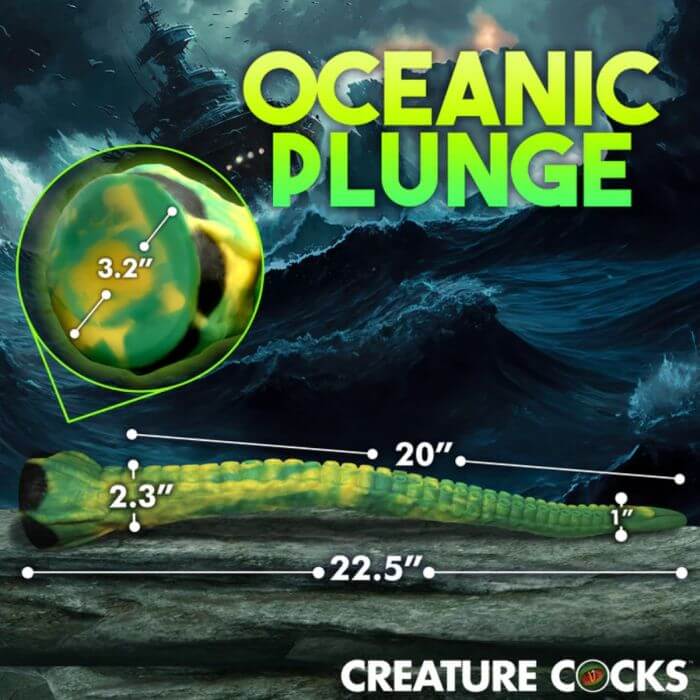 Creature Cocks Titan Tentacle Extra Long Silicone Dildo