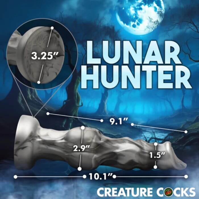 Creature Cocks Night Prowler Silicone Dildo Large