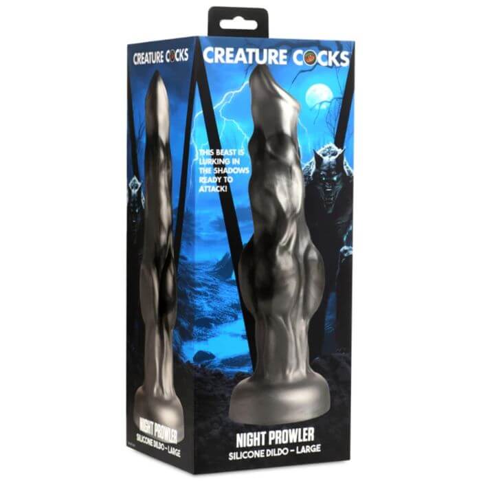 Creature Cocks Night Prowler Silicone Dildo Large