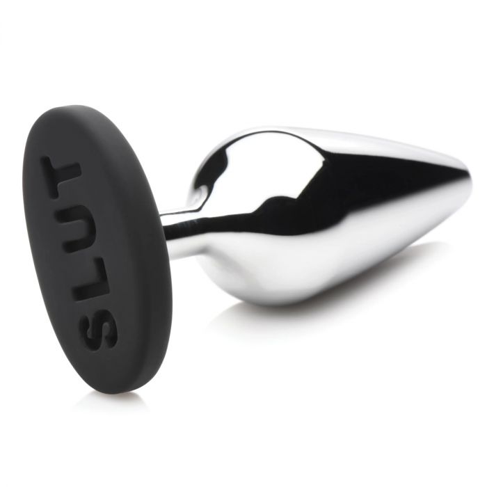 Master Series Butt Slut Metal & Silicone Butt Plug