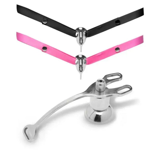 Master Series Sissy Vice Push-In Chastity Cage