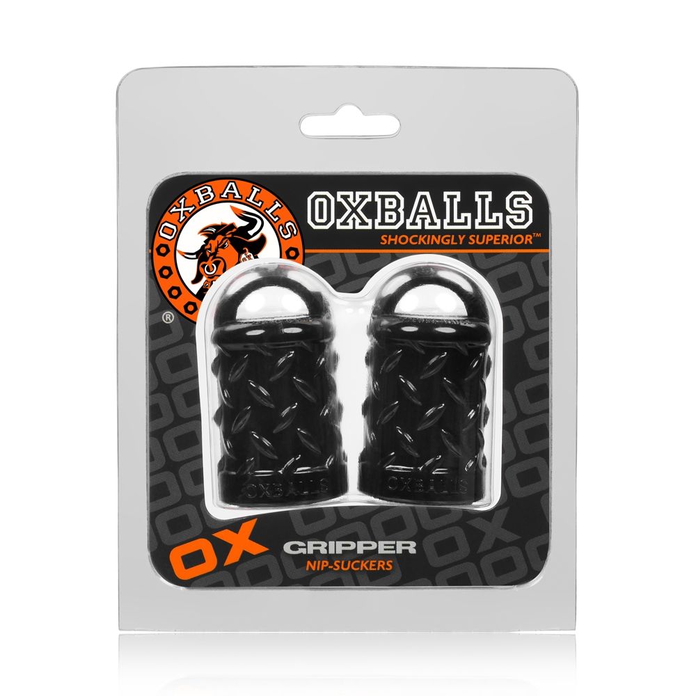 Oxballs Gripper Nipple Suckers Black (4851040125066)