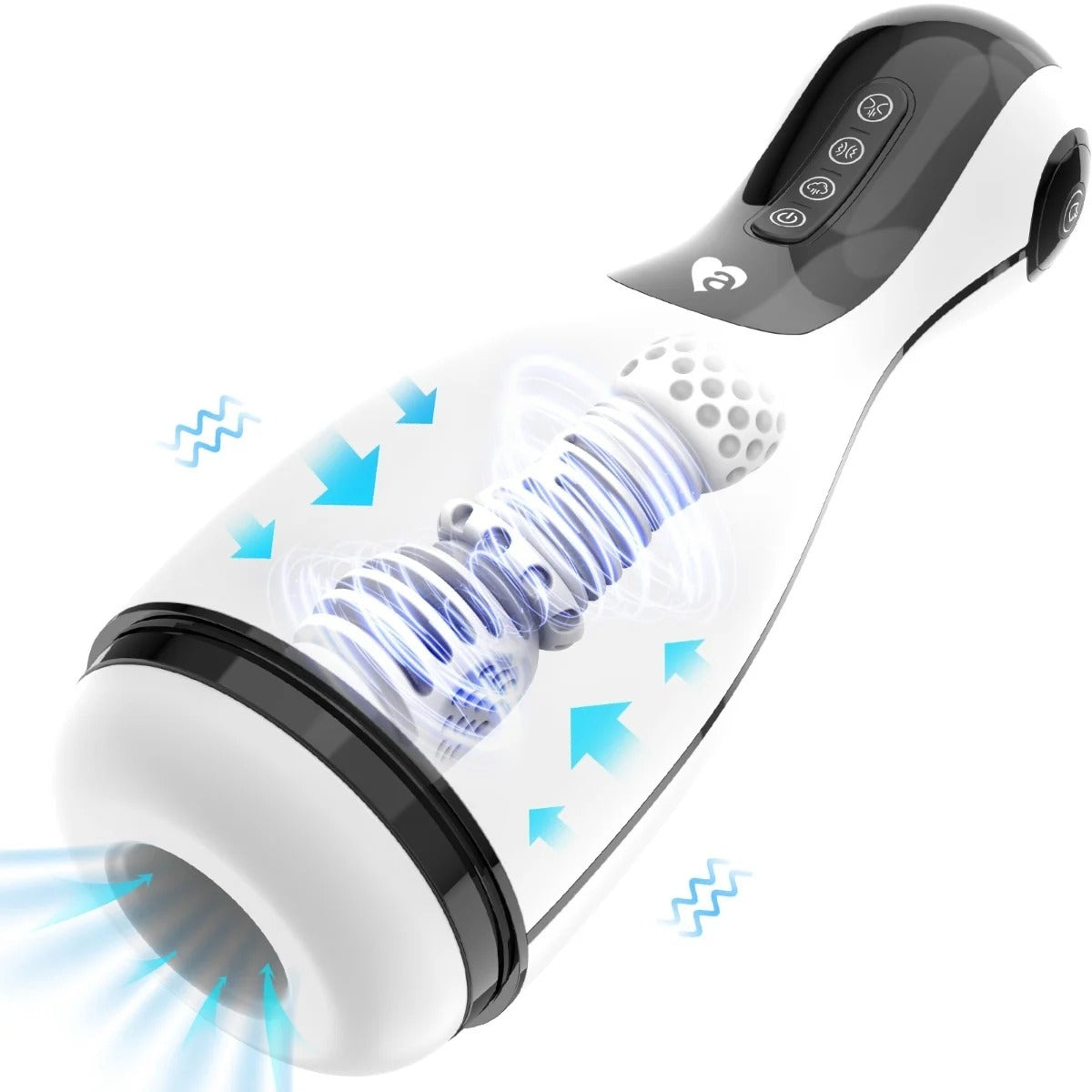 Amovibe Good Night Suction Masturbator with Airbag Squeezing  Suction & Vibration