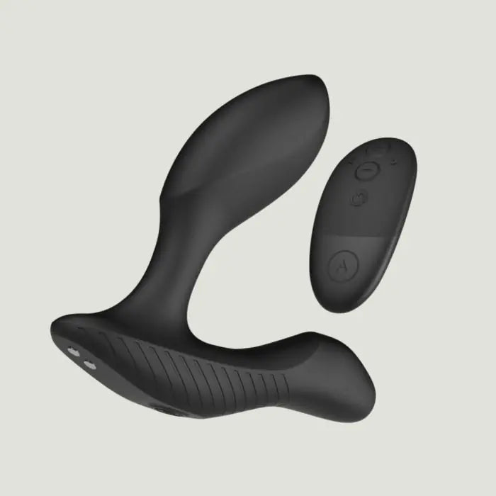Arcwave Perk Prostate Massager with Remote Control against a white background