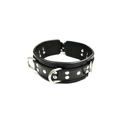 Rouge 5 D-Ring Leather Collar