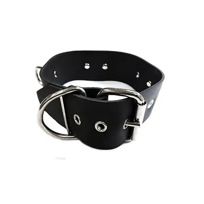 Rouge Rubber Collar with 3 D-Rings