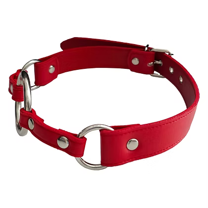Rouge Vegan Fetish Play O Ring Gag Red