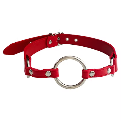 Rouge Vegan Fetish Play O Ring Gag Red
