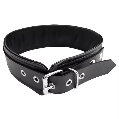 Rouge Vegan Fetish Play Collar Black or Red
