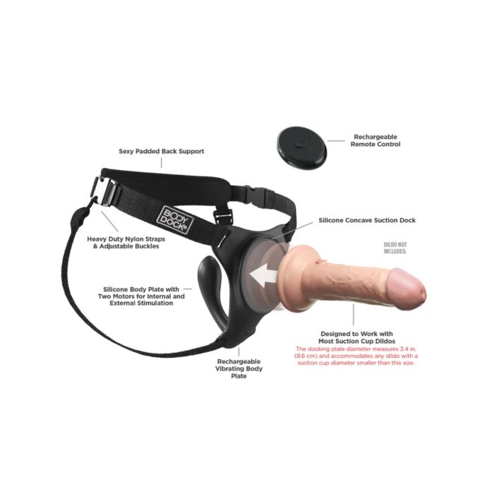 Body Dock G-Spot Pro Strap On Harness