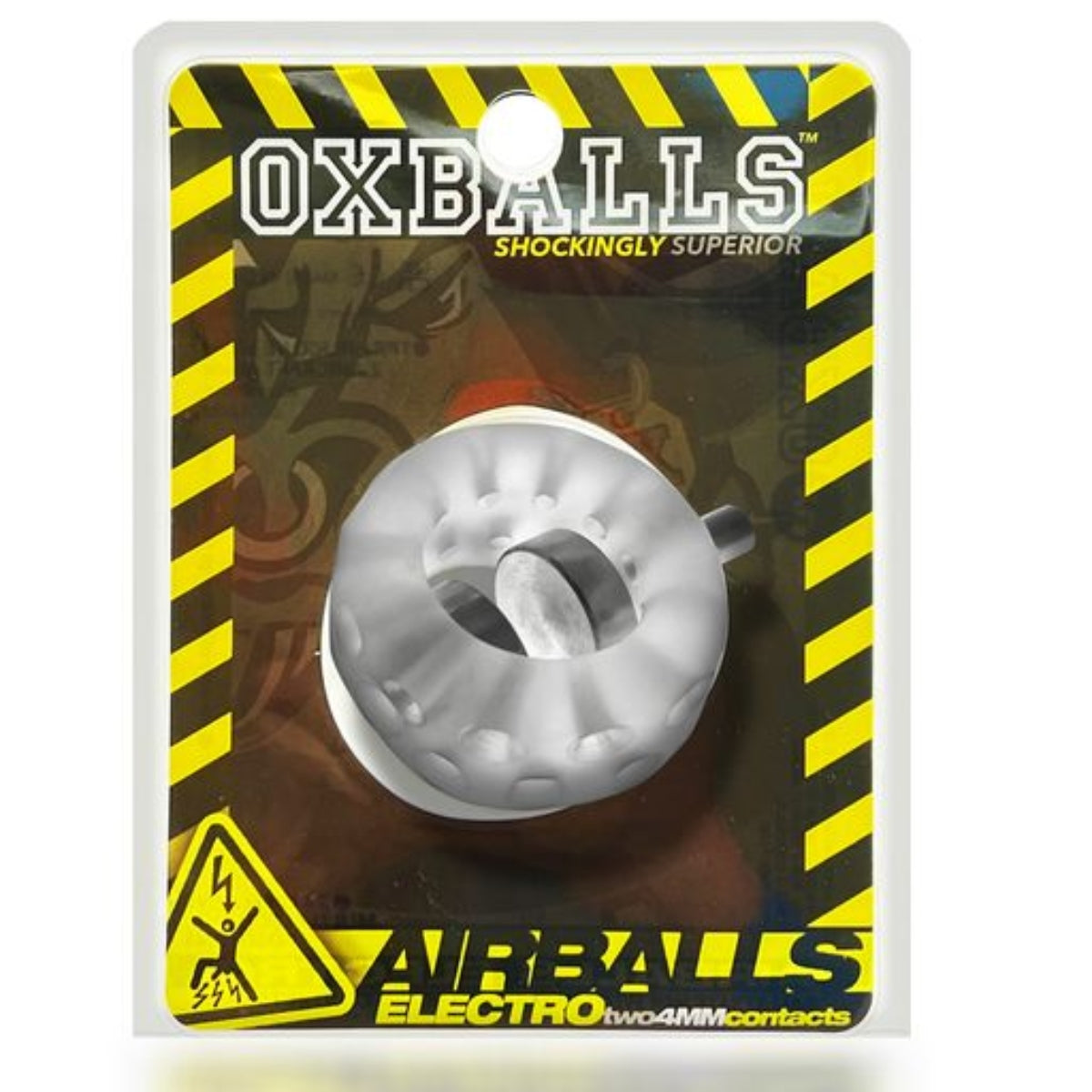 Oxballs Airballs Air-lite Electro Ball Stretcher Clear Ice (8132641423599)