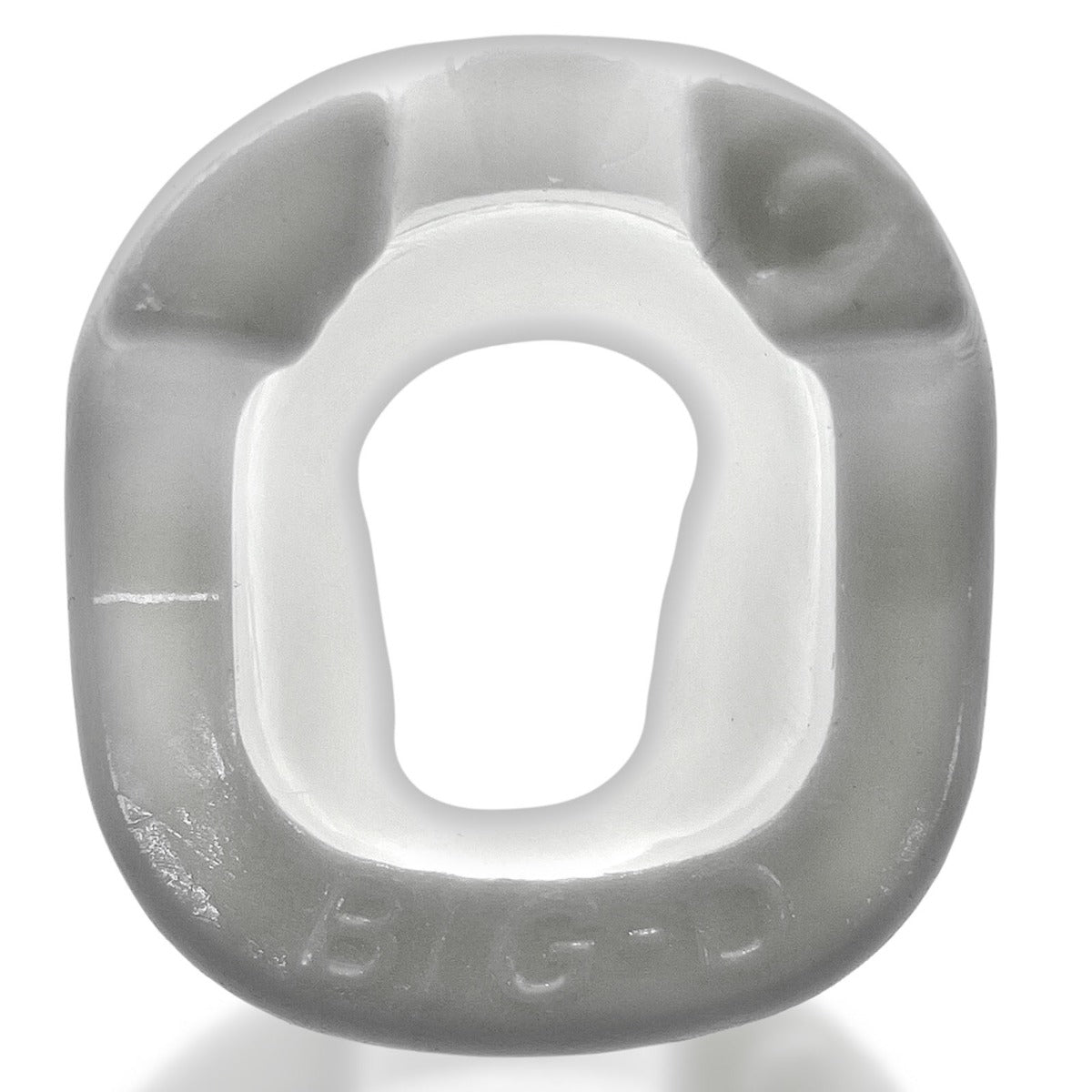 Big-D Shaft Grip Cockring White (8070761677039)