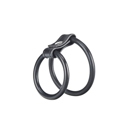 Blue Line Duo Cock and Ball Ring (8253253222639)