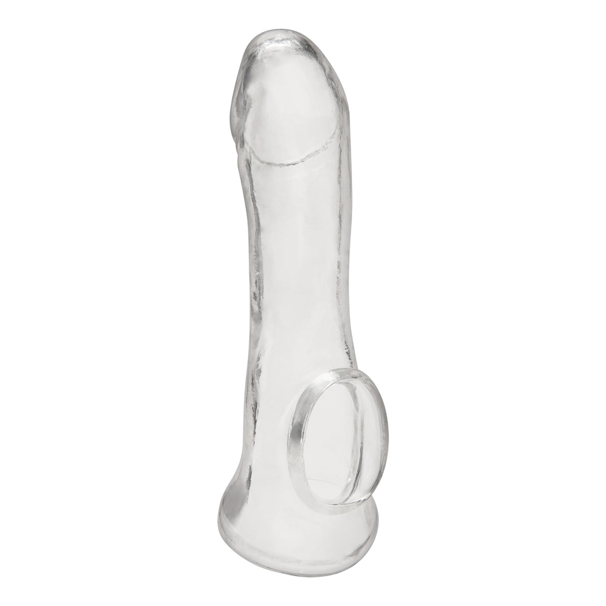 Blue Line Transparent Penis Enhancing Extender Sleeve 6.25" (8253269967087)