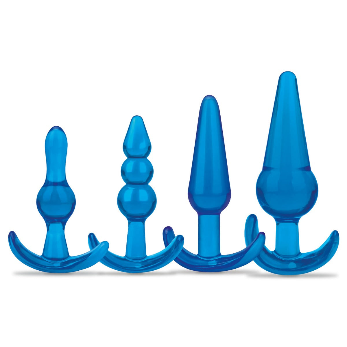 Blueline 4 Piece Anal Training Butt Plug Set (8252998615279)