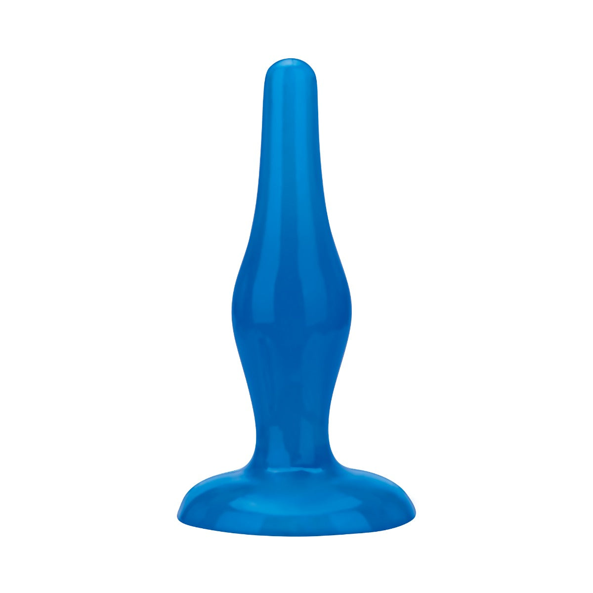 Blueline Easy Insertion Beaded Butt Plug Blue 4.5" (8232940765423)