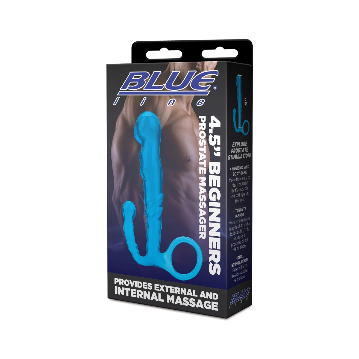 Blue Line Beginners Prostate Massager Butt Plug 4.5" (8253285630191)