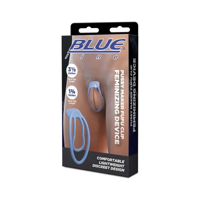 Blue Line Pussy Maker Fufu Clip Feminising Device packaging