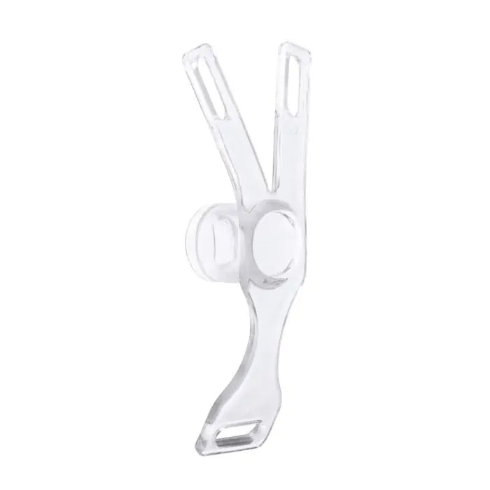 Blueline Piss-Thru Flying V translucent inversion feminizer device side view