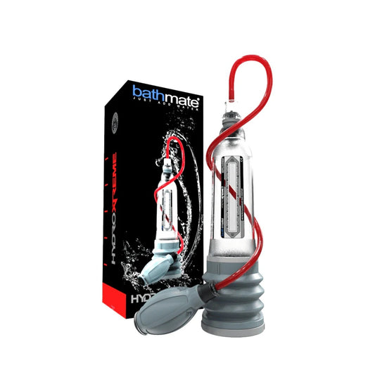 Bathmate HydroXtreme 6 Penis Pump Clear with packaging