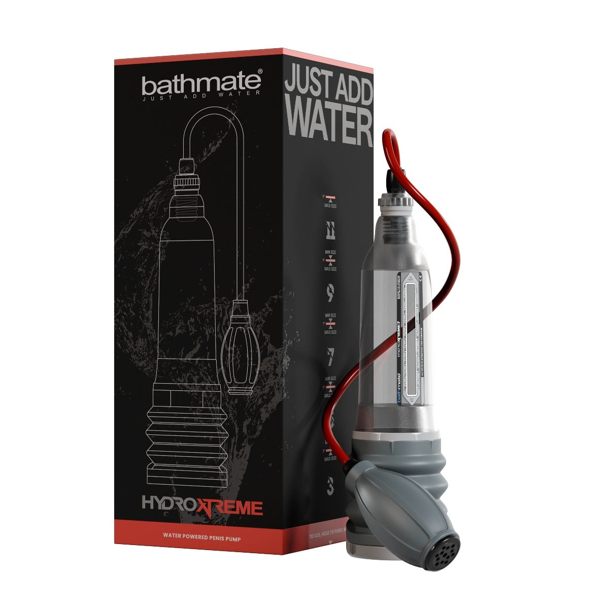Bathmate Hydroxtreme7 Cock Pump with packaging