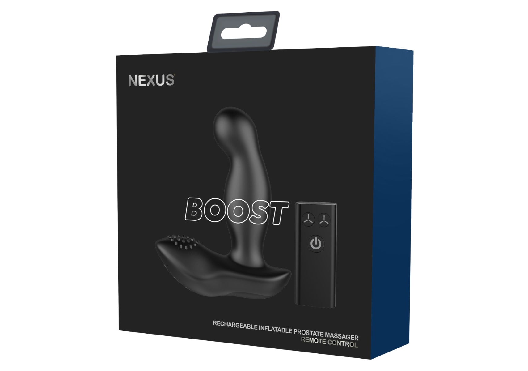 Nexus Boost Remote Control Prostate Massager Butt Plug with Inflatable Tip (8239671181551)