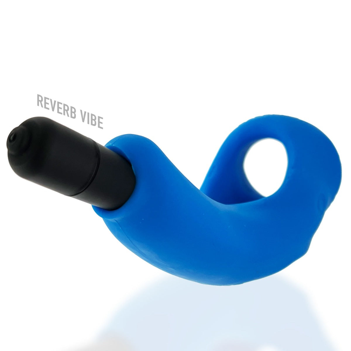 Buzzfuck Sling with Taint Vibe Vibrating Cock Ring Teal Ice (8075343462639)