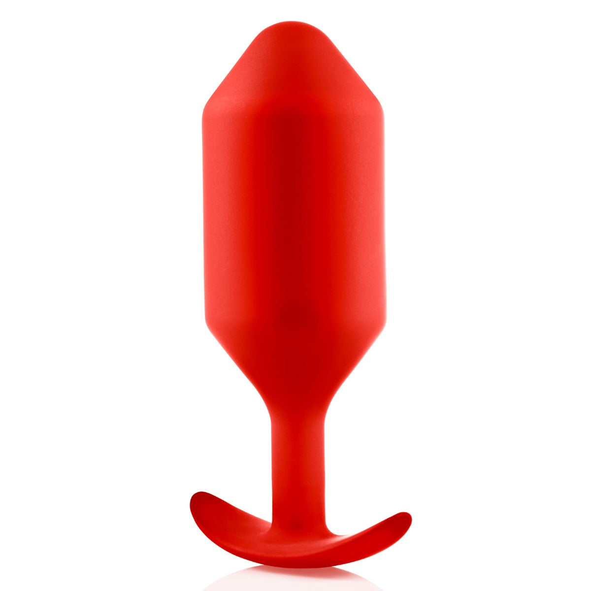 b-Vibe Snug Plug 6 Vibrating Butt Plug Red (8182586605807)