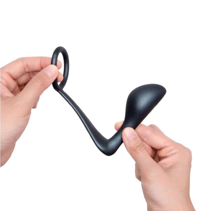 b-Vibe Butties Ringer Cock Ring and Prostate Butt Plug