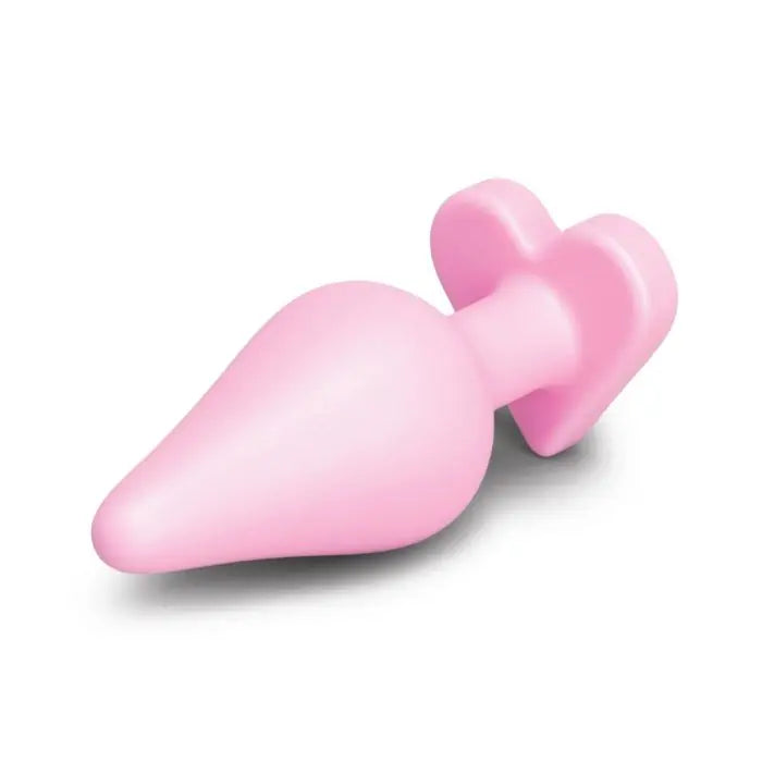 b-Vibe Butties b-Mine heart base butt plug 3.5 inch beginner friendly soft silicone waterproof
