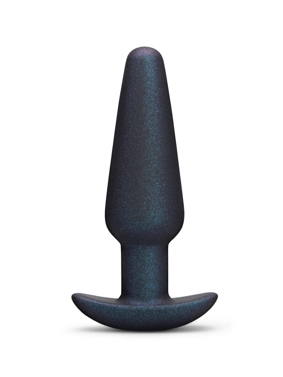 b-Vibe Hefty weighted butt plug 185g metal balls gravity-enhanced body-safe silicone waterproof
