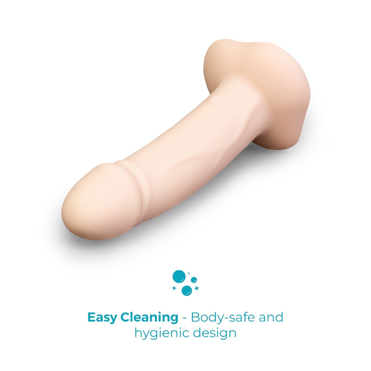 b-Vibe Every Body Vibrating Realistic Strap On Kit with easy cleaning and body-safe design