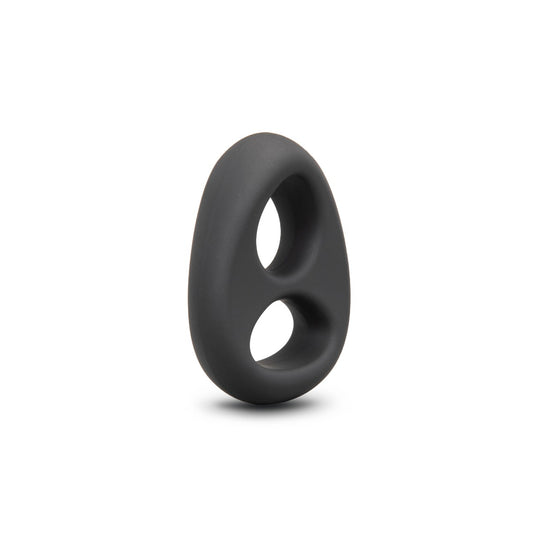 b-Vibe Flex Ring 8 Silicone Cock & Ball Ring – Black