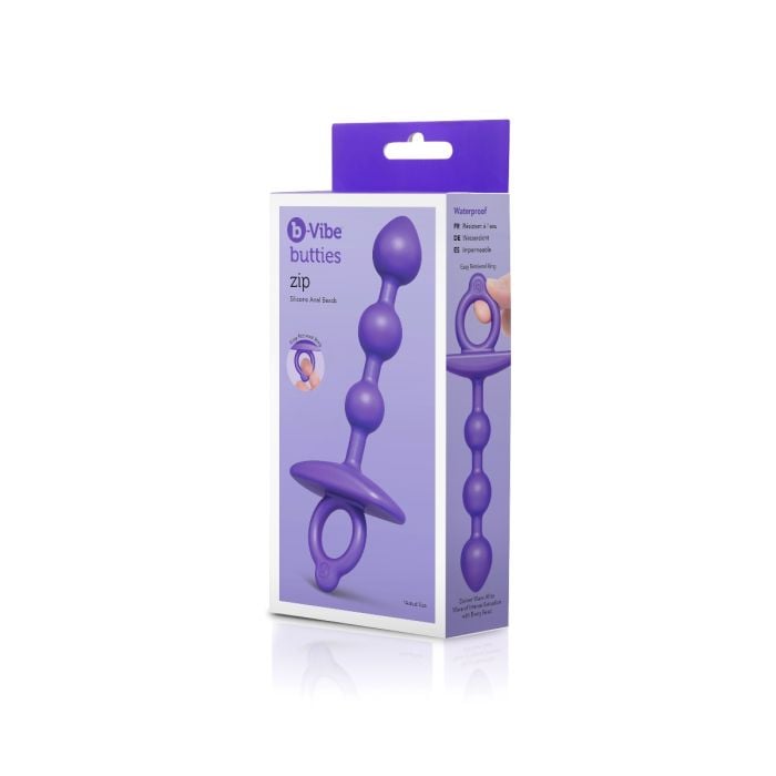b-Vibe Butties Zip Silicone Anal Beads