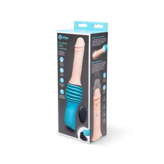 b-Vibe Thrusting Dildo Machine packaging