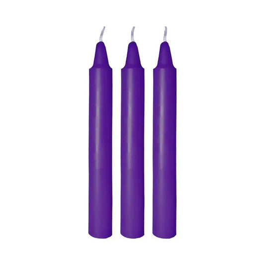 Me You Us Drip Candles Purple 3-Pack