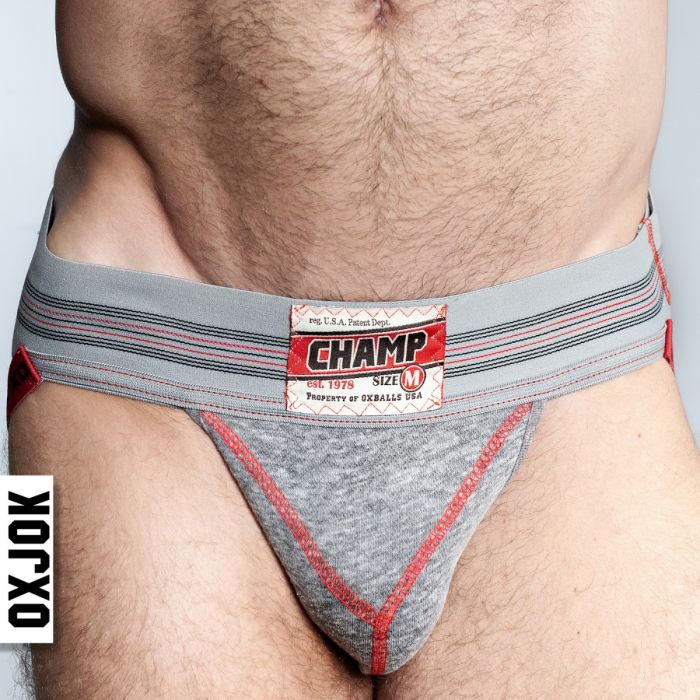 Oxballs Champ Vintage Sweatshirt Jock Gray Heather