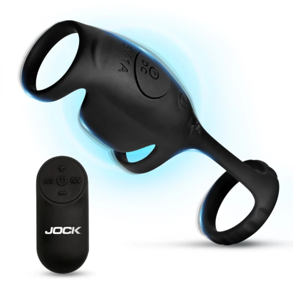 JOCK Blitz Vibrating Penis Sleeve C-Ring w/ Remote