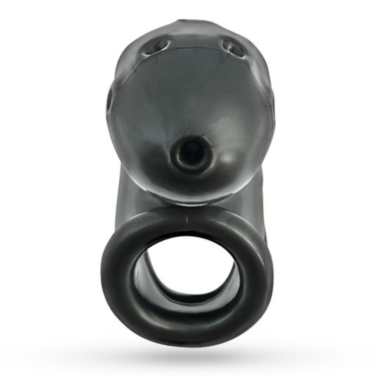 Oxballs Airlock Air-Lite Vented Chastity Cock Cage Steel (8133015404783)