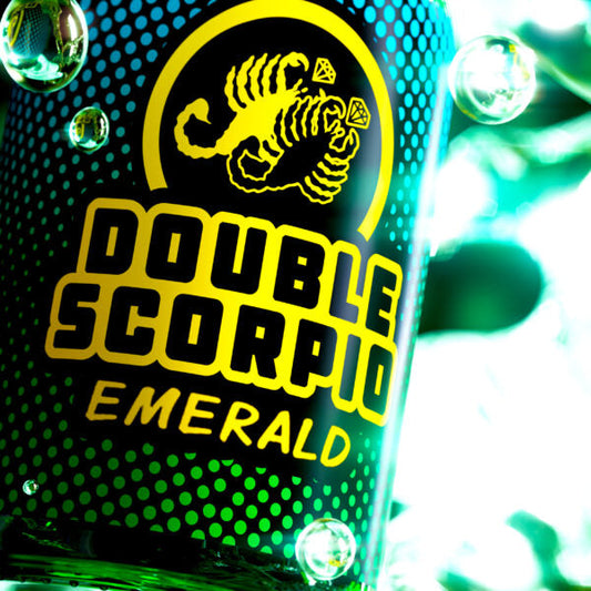Double Scorpio Emerald 10ml Bottle Close-Up - Premium Isobutyl Nitrite | Poppers