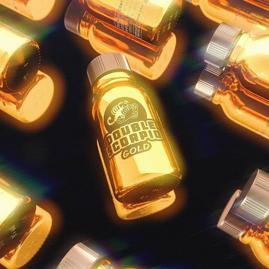 Double Scorpio Gold Papaya 10ml - Fruity Isobutyl Nitrite Room Aroma | Poppers