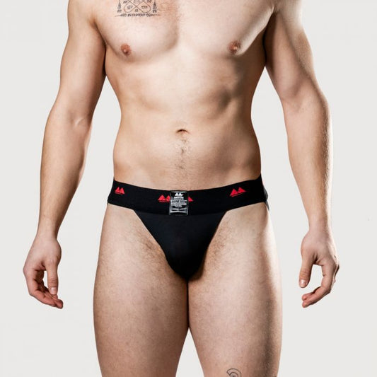 Meyer Marketing Limited Edition 2" Reversible Jock Strap Black/Red