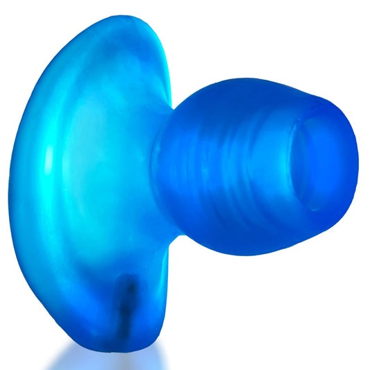 Oxballs Glowhole 1 Hollow Plug with LED insert Butt Plug Blue Morph Small (8212629291247)