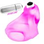 Oxballs Glowsling LED Cocksling Cock Ring Pink Ice