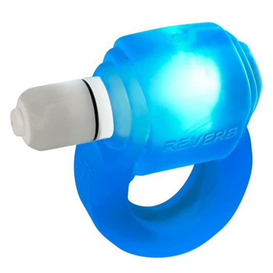 Oxballs Glowdick Cock Ring with LED Blue Ice (8212461420783)