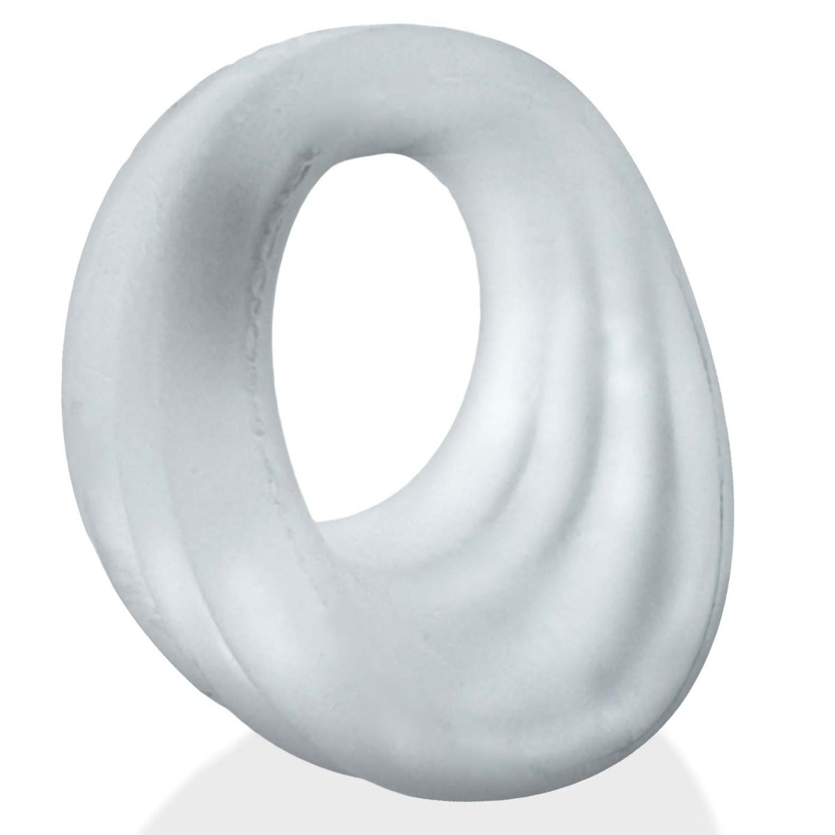 Hünkyjunk Expander Scoop-Style Cock Ring – Clear Steam
