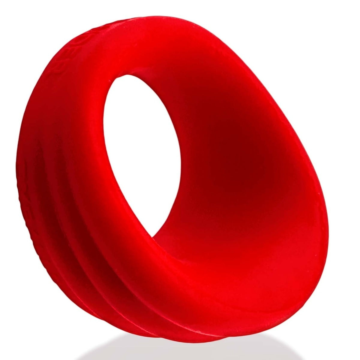 Hünkyjunk Expander Scoop-Style Cock Ring Red Velvet