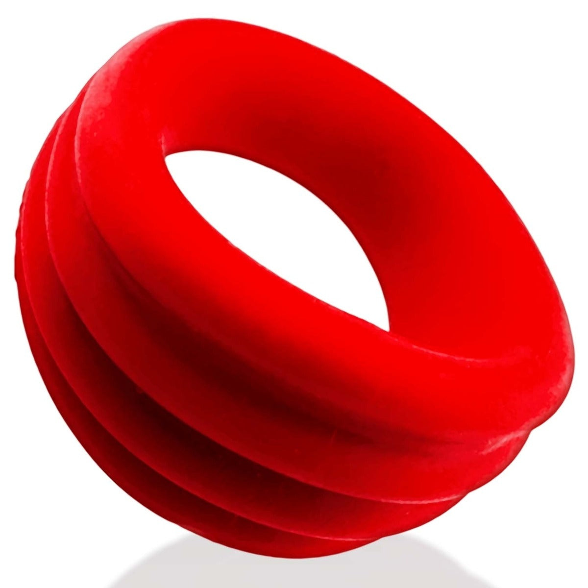 Hünkyjunk Expander Scoop-Style Cock Ring Red Velvet inside view